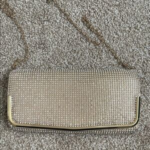 Elegant Gold Chain Shoulder Bag